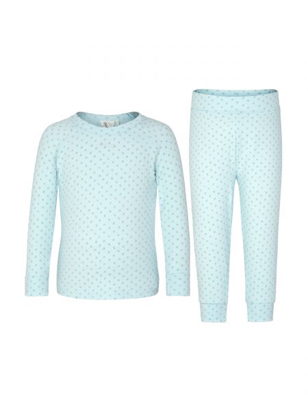 "Green Cotton" Schlafanzug hellblau